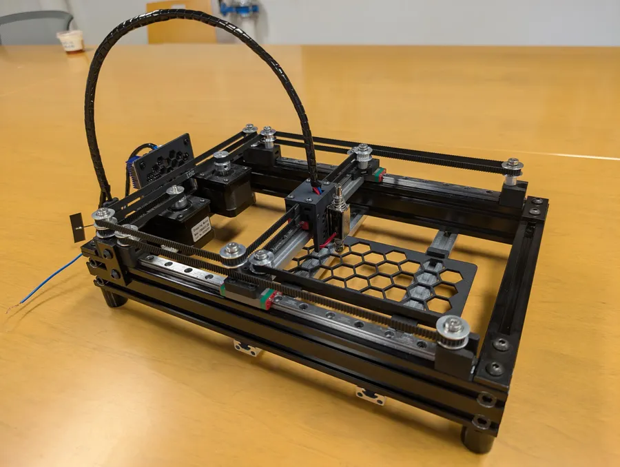 Assembled PhysiClaw rig — photo 2