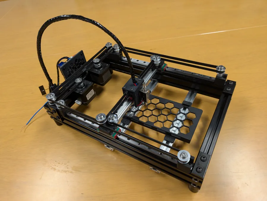 Assembled PhysiClaw rig — photo 25