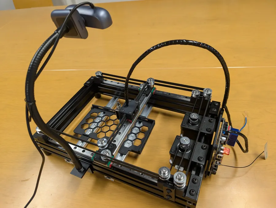 Assembled PhysiClaw rig — photo 29