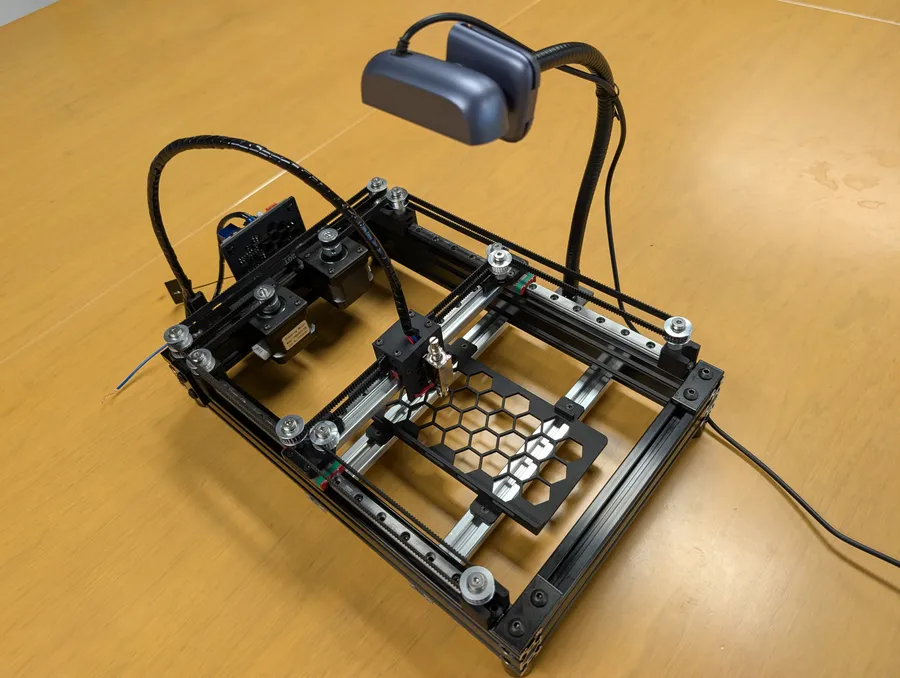 Assembled PhysiClaw rig — photo 31