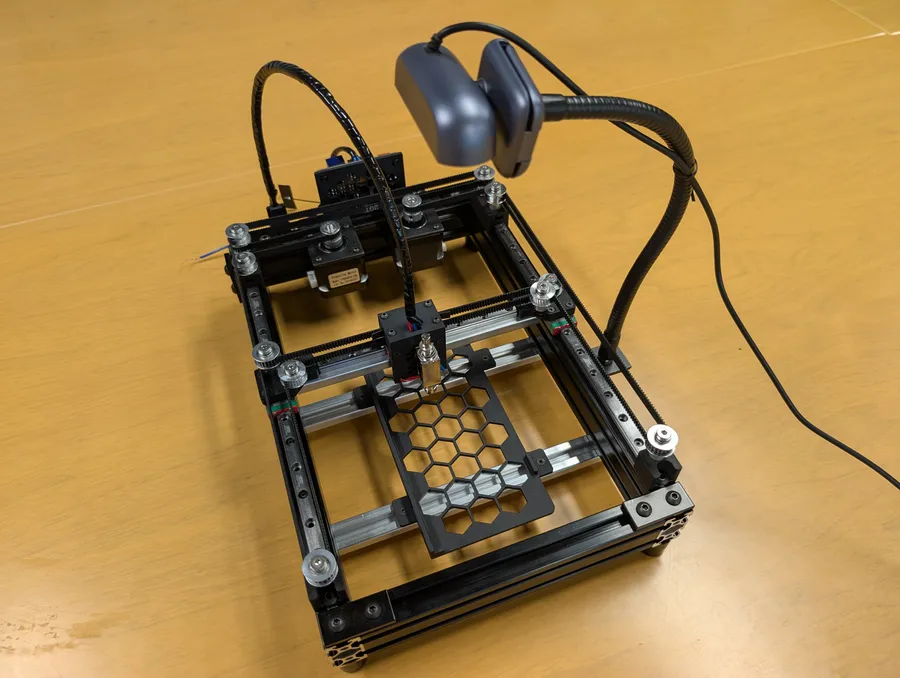 Assembled PhysiClaw rig — photo 34