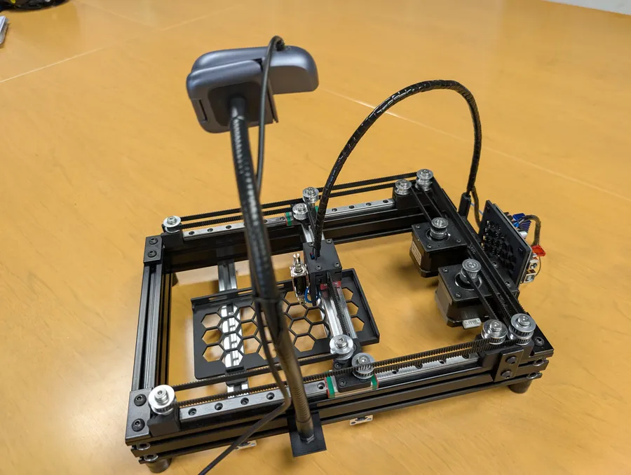 Assembled PhysiClaw rig — photo 45