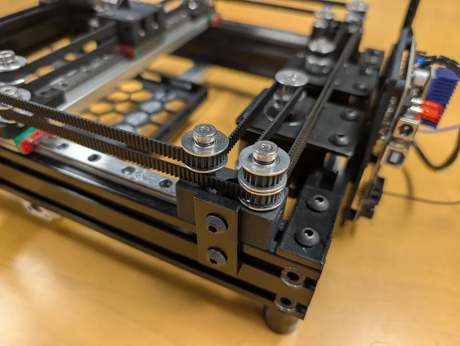 Assembled PhysiClaw rig — photo 56