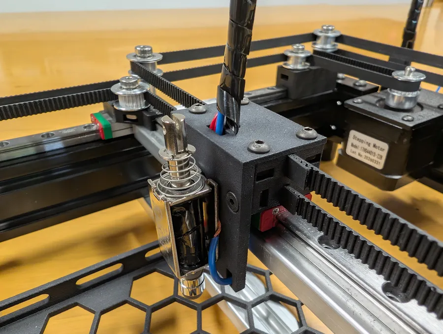 Assembled PhysiClaw rig — photo 58